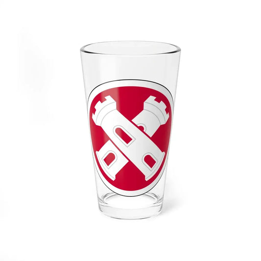 16th Engineer Brigade SSI (U.S. Army) Pint Glass 16oz 16oz - Go Mug Yourself
