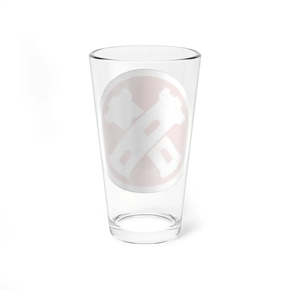 16th Engineer Brigade SSI (U.S. Army) Pint Glass 16oz - Go Mug Yourself