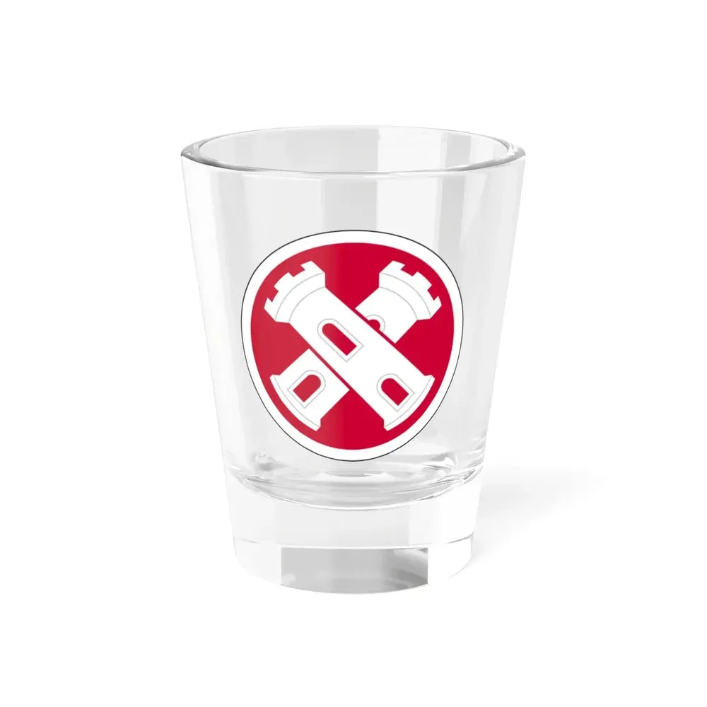 16th Engineer Brigade SSI (U.S. Army) Shot Glass 1.5oz 1.5oz - Go Mug Yourself