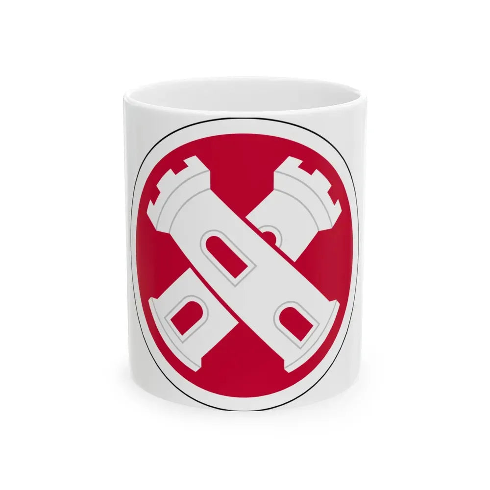 16th Engineer Brigade SSI (U.S. Army) White Coffee Mug 11oz - Go Mug Yourself