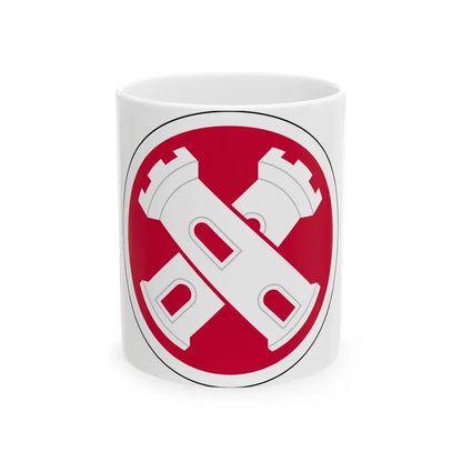 16th Engineer Brigade SSI (U.S. Army) White Coffee Mug 11oz - Go Mug Yourself