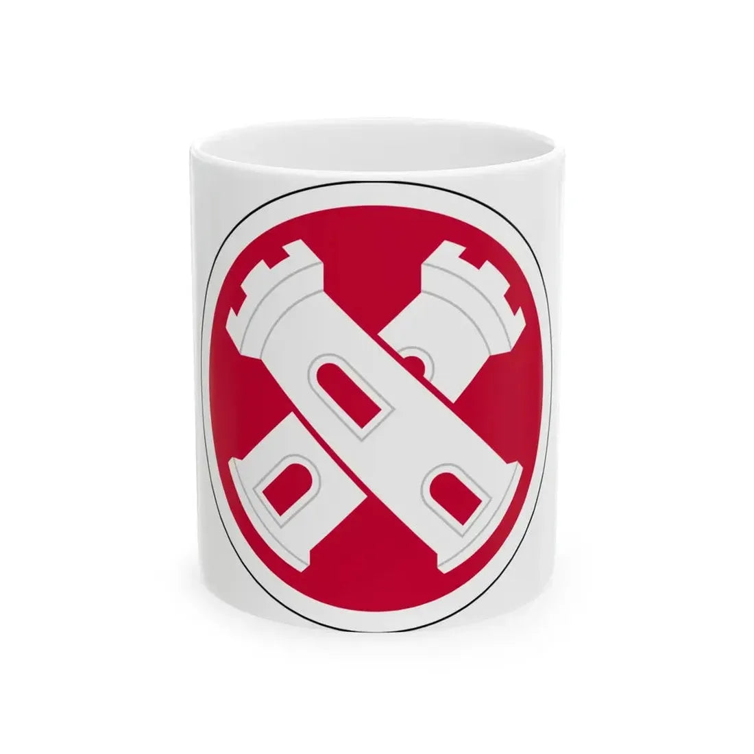 16th Engineer Brigade SSI (U.S. Army) White Coffee Mug 11oz - Go Mug Yourself