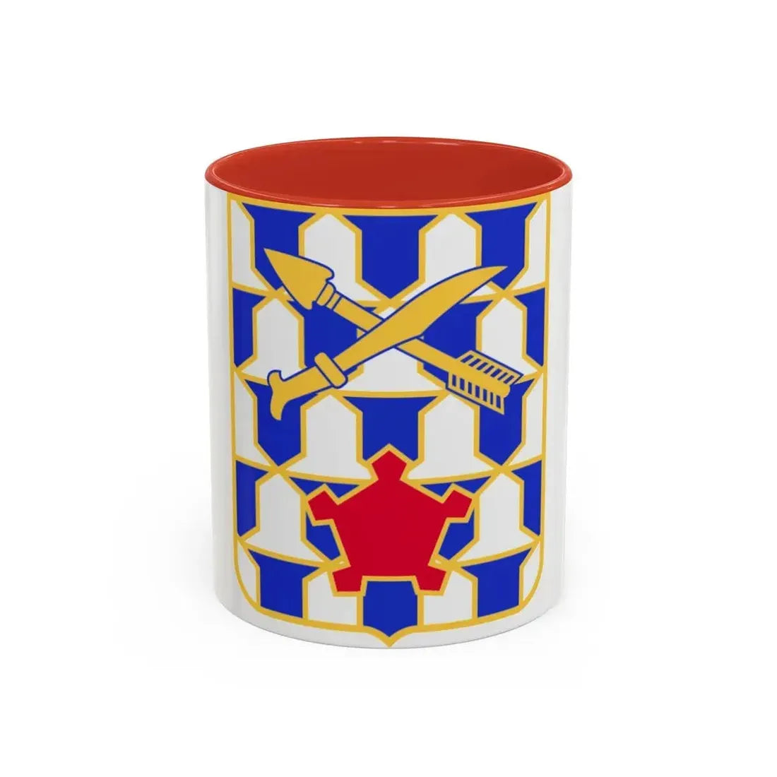 16th Infantry Regiment (U.S. Army) Accent Coffee Mug 11oz Red - Go Mug Yourself