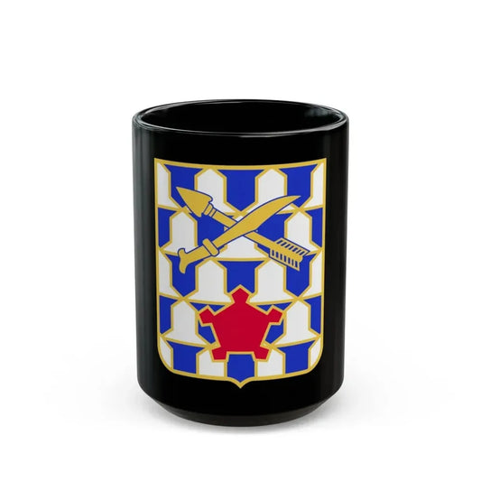 16th Infantry Regiment (U.S. Army) Black Coffee Mug 15oz - Go Mug Yourself