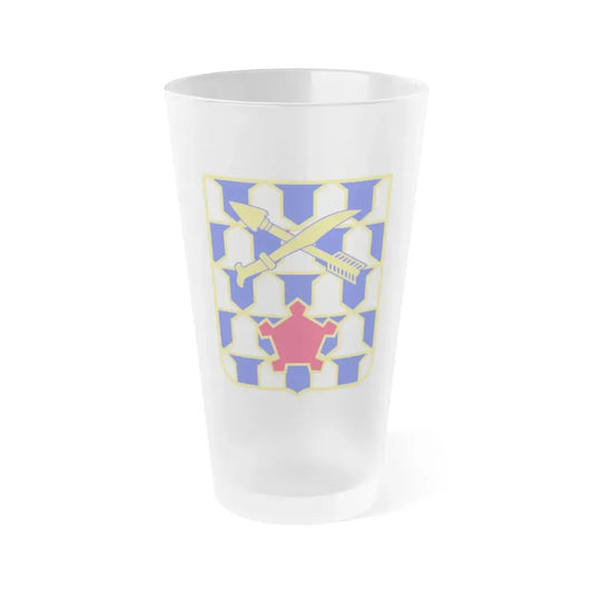 16th Infantry Regiment (U.S. Army) Frosted Pint Glass 16oz Default Title - Go Mug Yourself