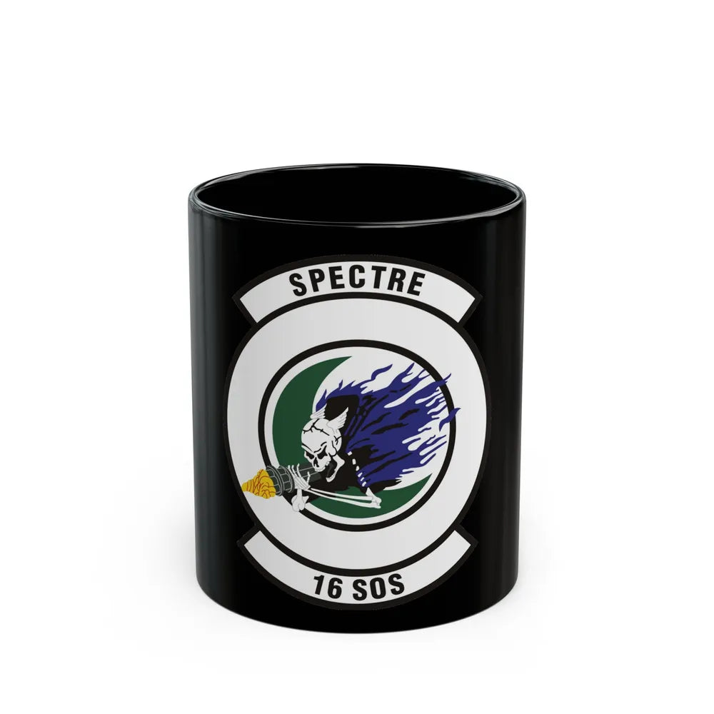 16th Special Operations Squadron (U.S. Air Force) Black Coffee Mug-11oz-Go Mug Yourself