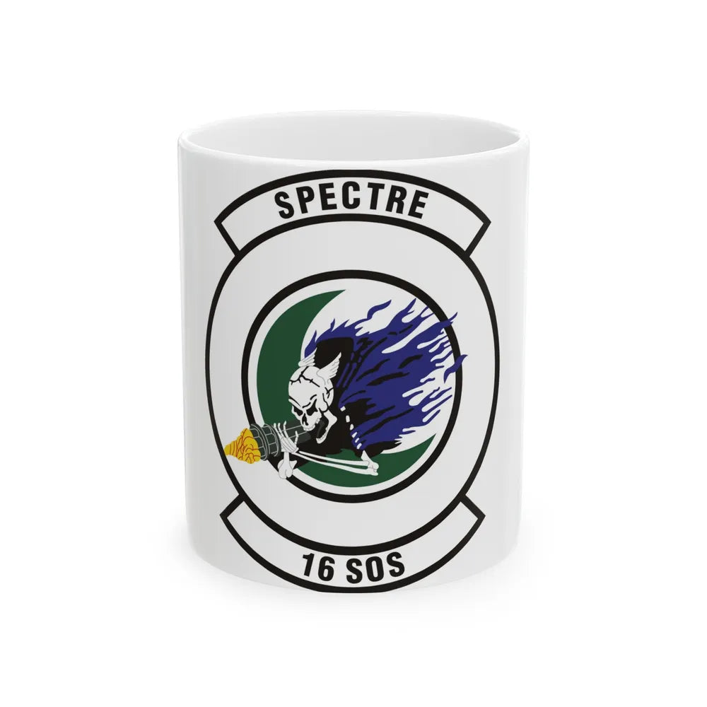 16th Special Operations Squadron (U.S. Air Force) White Coffee Mug-11oz-Go Mug Yourself