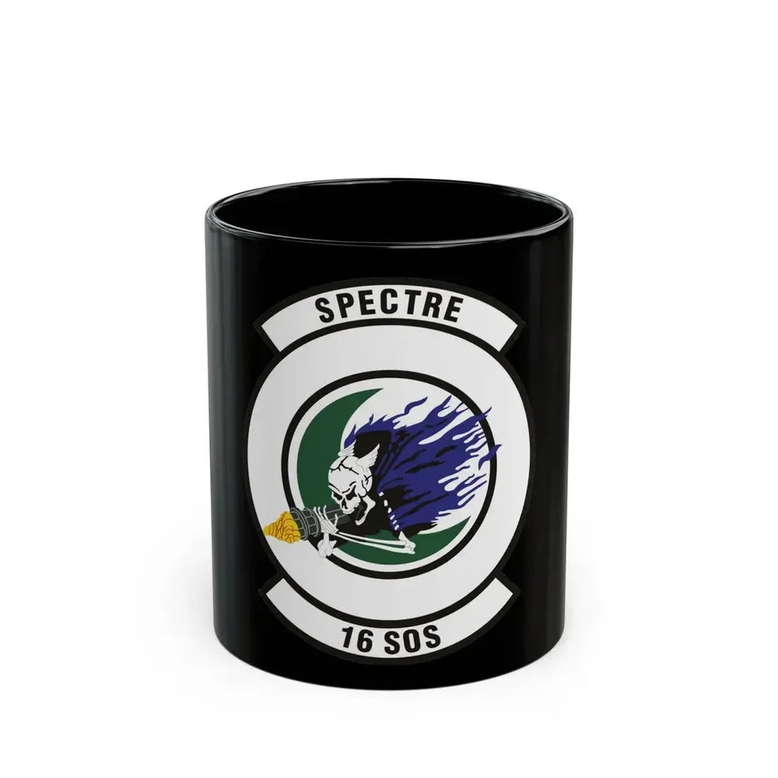 16th Special Operations Squadron (U.S. Air Force) Black Coffee Mug 11oz - Go Mug Yourself