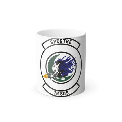 16th Special Operations Squadron (U.S. Air Force) Color Changing Coffee Mug 11oz - Go Mug Yourself