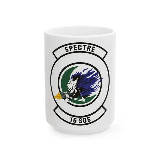 16th Special Operations Squadron (U.S. Air Force) White Coffee Mug 15oz - Go Mug Yourself