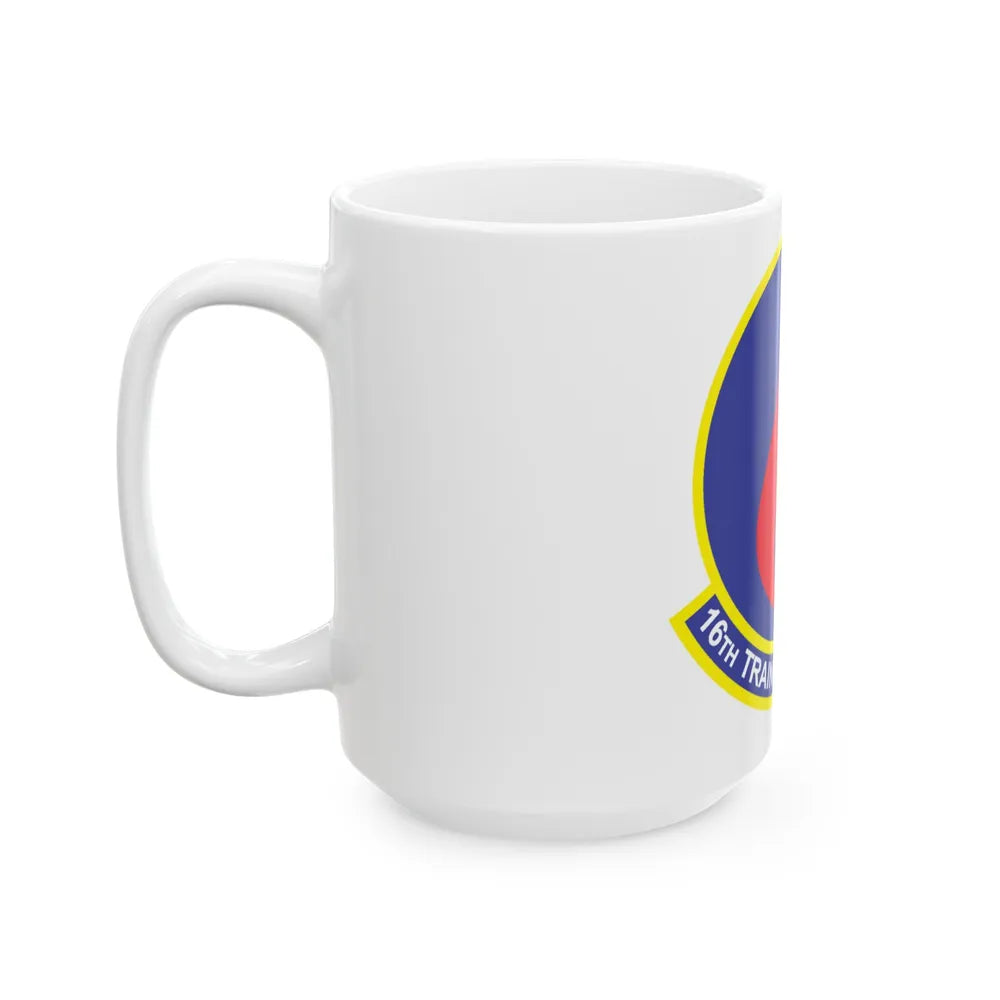 16th Training Squadron (U.S. Air Force) White Coffee Mug-Go Mug Yourself