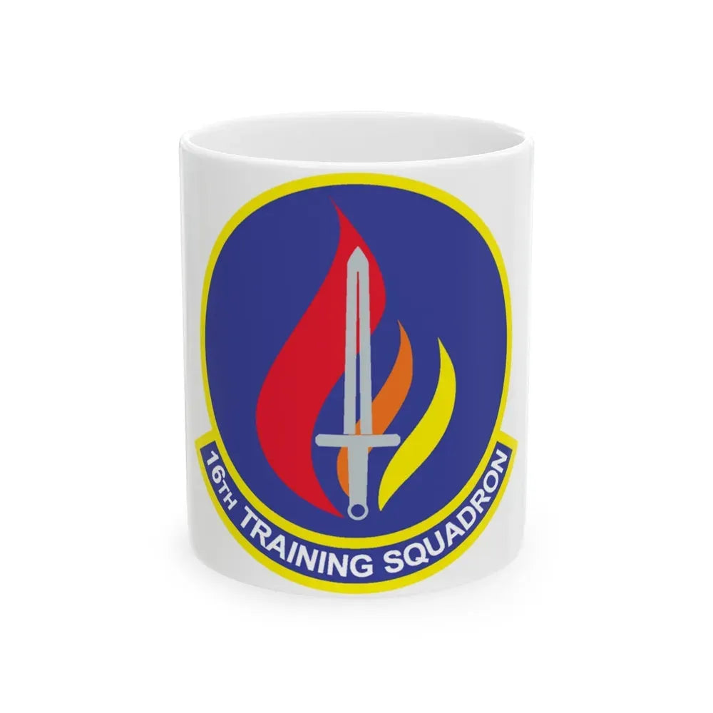16th Training Squadron (U.S. Air Force) White Coffee Mug 11oz - Go Mug Yourself