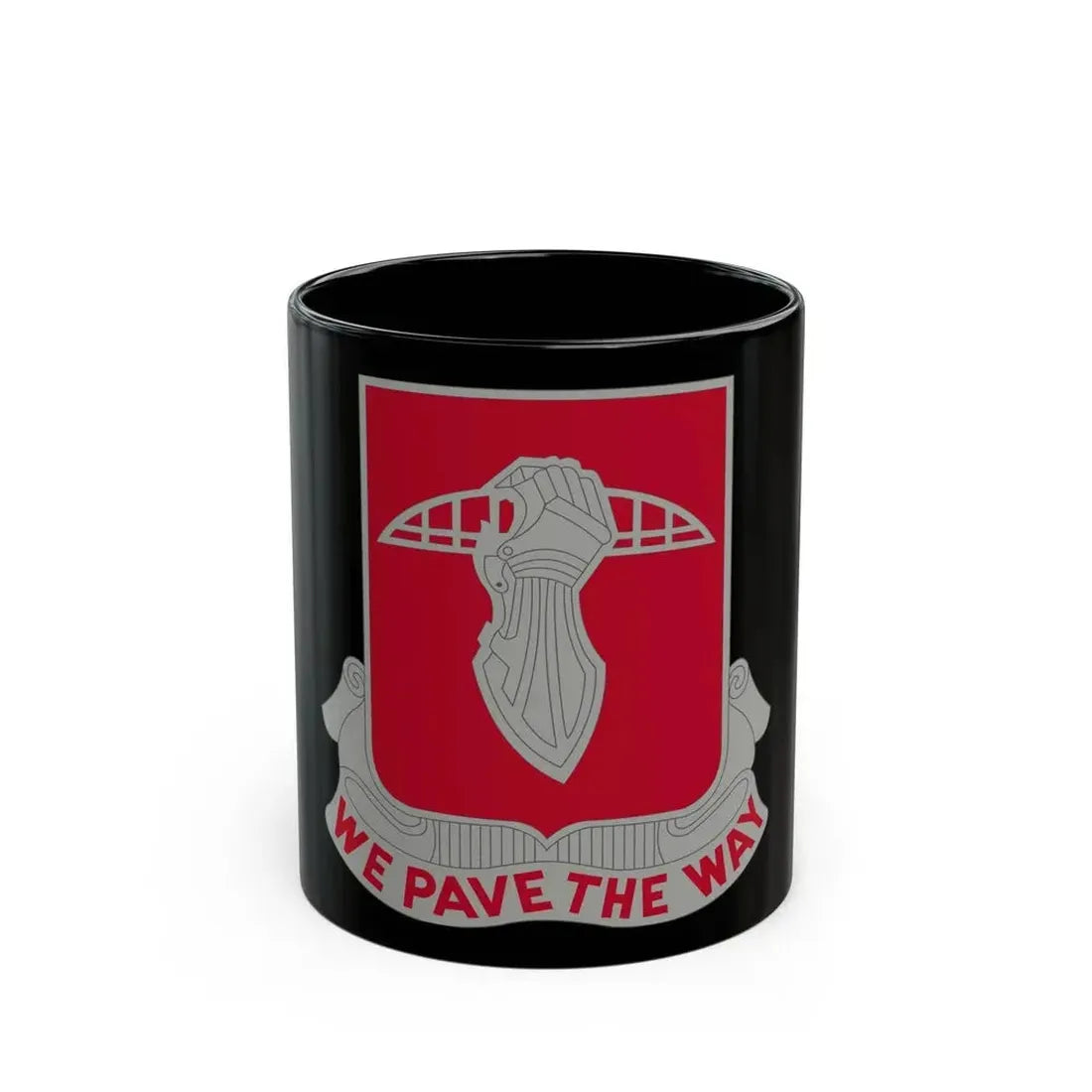 17 Engineer Battalion (U.S. Army) Black Coffee Mug 11oz - Go Mug Yourself