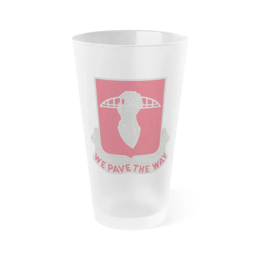17 Engineer Battalion (U.S. Army) Frosted Pint Glass 16oz Default Title - Go Mug Yourself