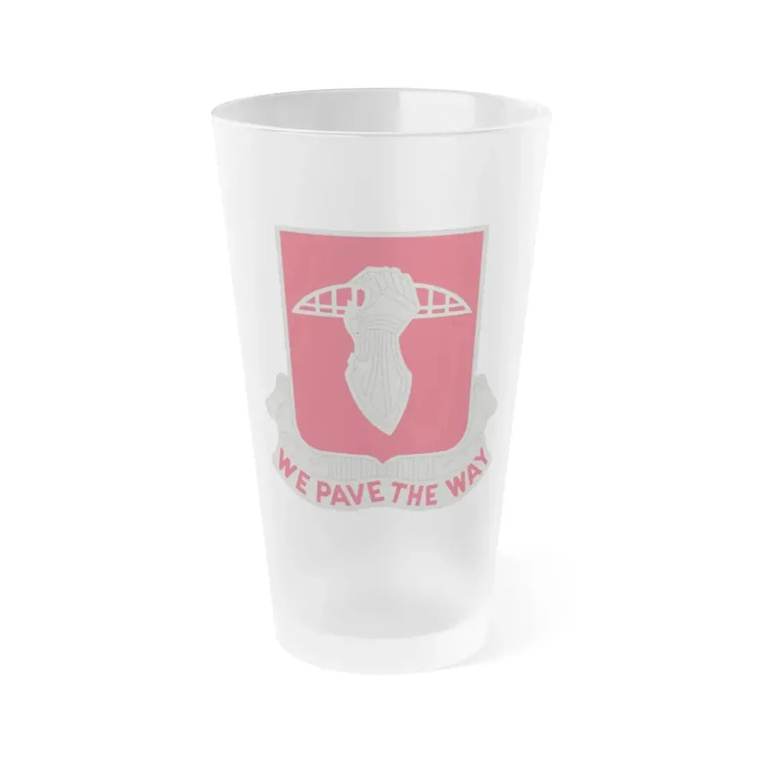17 Engineer Battalion (U.S. Army) Frosted Pint Glass 16oz Default Title - Go Mug Yourself