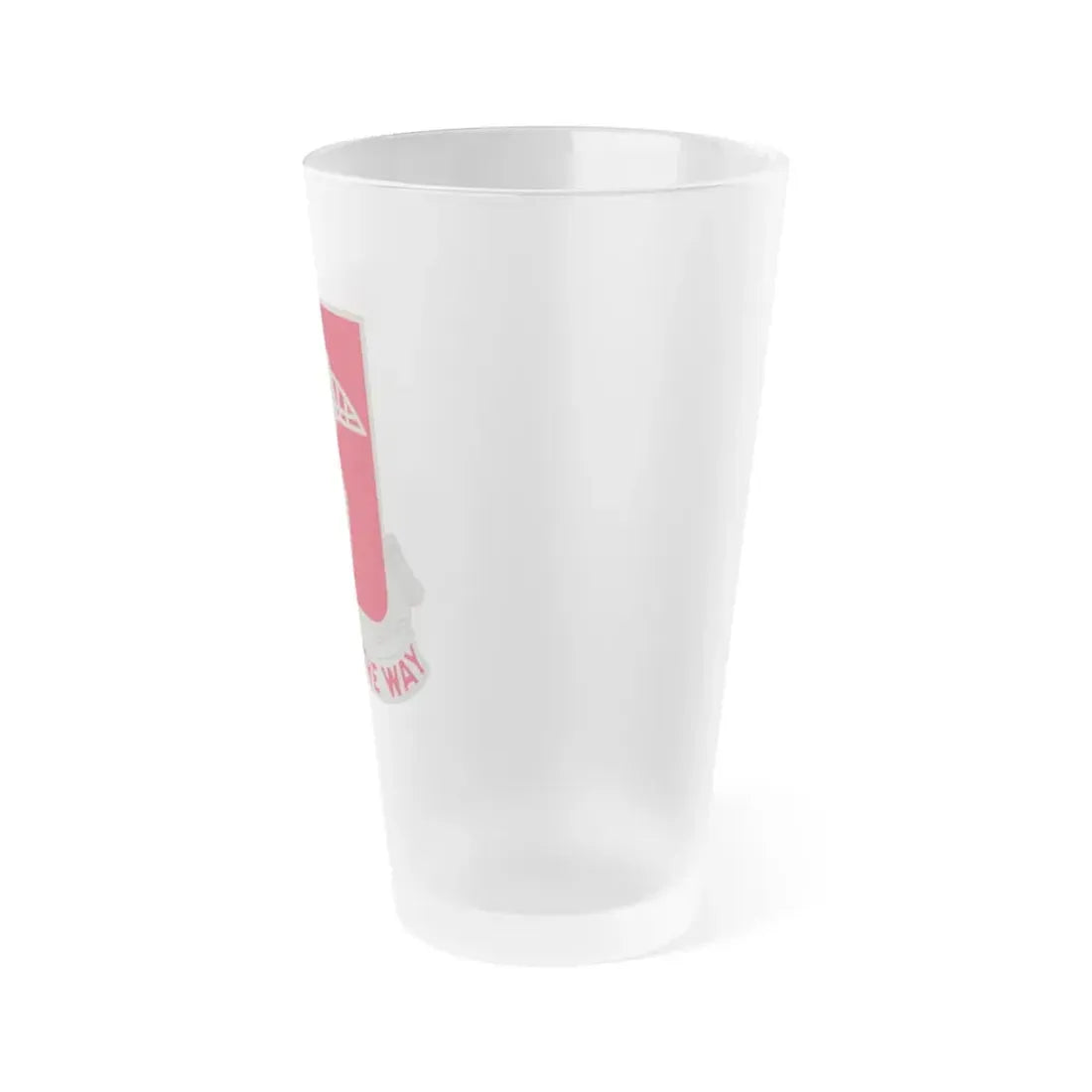 17 Engineer Battalion (U.S. Army) Frosted Pint Glass 16oz - Go Mug Yourself