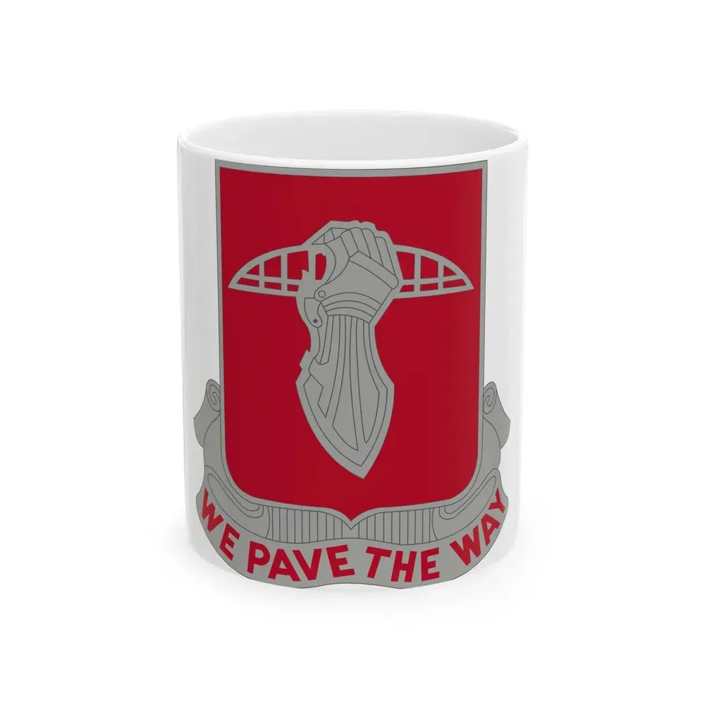 17 Engineer Battalion (U.S. Army) White Coffee Mug 11oz - Go Mug Yourself