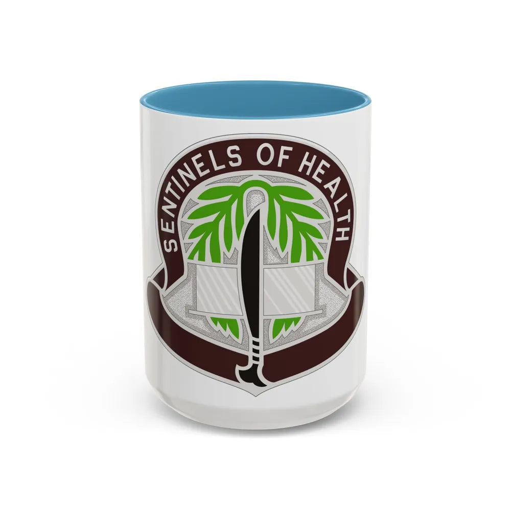 17 Field Hospital (U.S. Army) Accent Coffee Mug-15oz-Light Blue-Go Mug Yourself