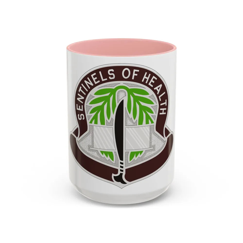 17 Field Hospital (U.S. Army) Accent Coffee Mug-15oz-Pink-Go Mug Yourself