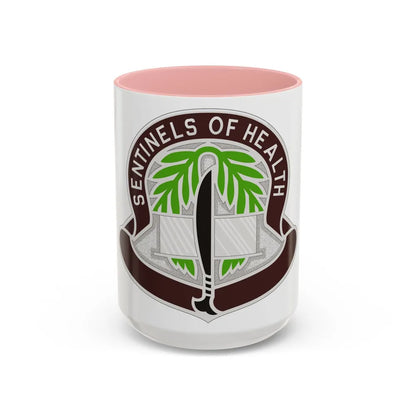 17 Field Hospital (U.S. Army) Accent Coffee Mug-15oz-Pink-Go Mug Yourself