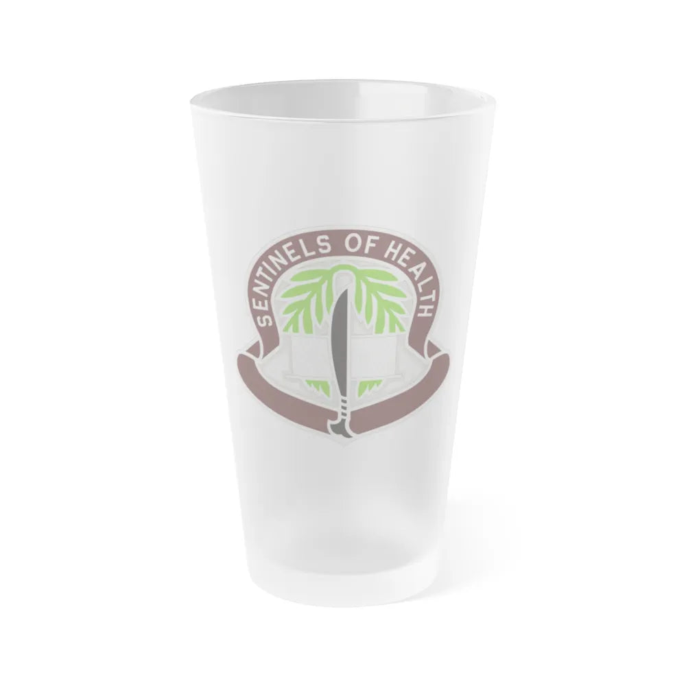 17 Field Hospital (U.S. Army) Frosted Pint Glass 16oz-Go Mug Yourself