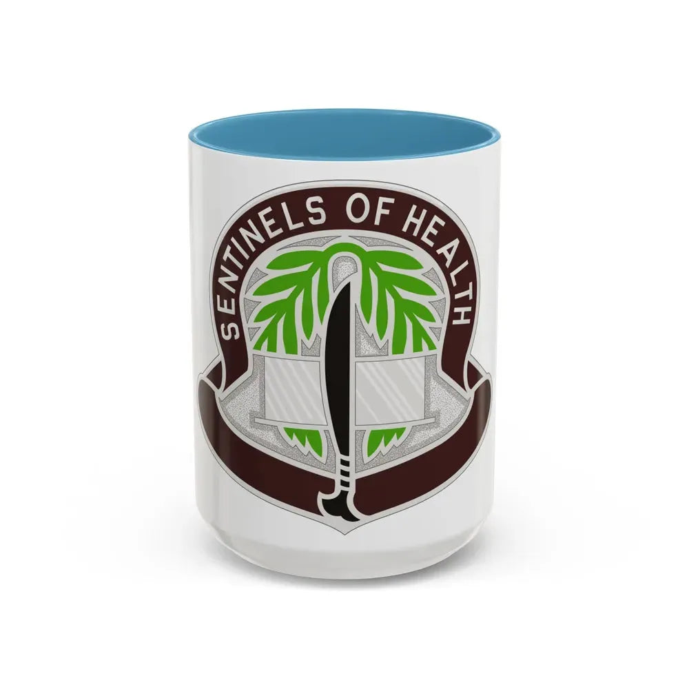 17 Field Hospital (U.S. Army) Accent Coffee Mug 15oz Light Blue - Go Mug Yourself