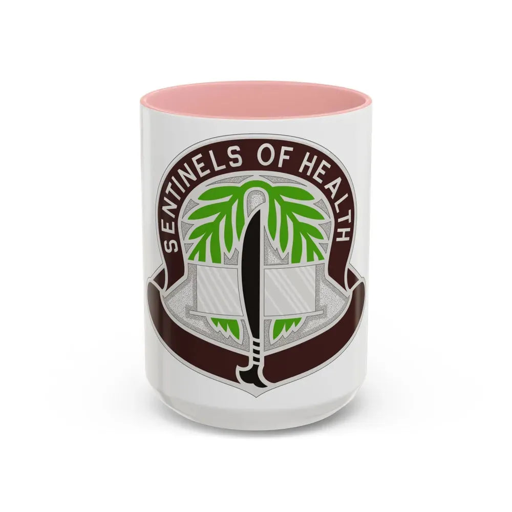 17 Field Hospital (U.S. Army) Accent Coffee Mug 15oz Pink - Go Mug Yourself