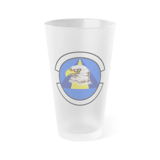 17 Force Support Squadron AETC (U.S. Air Force) Frosted Pint Glass 16oz-Go Mug Yourself