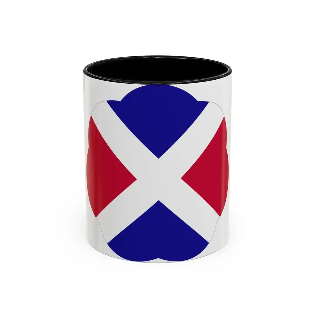 17 Infantry Division (U.S. Army) Accent Coffee Mug 11oz Black - Go Mug Yourself