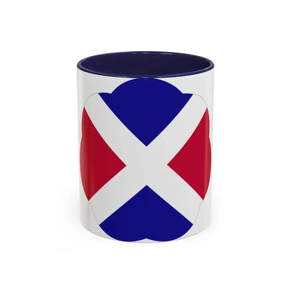 17 Infantry Division (U.S. Army) Accent Coffee Mug 11oz Navy - Go Mug Yourself