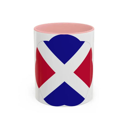 17 Infantry Division (U.S. Army) Accent Coffee Mug 11oz Pink - Go Mug Yourself