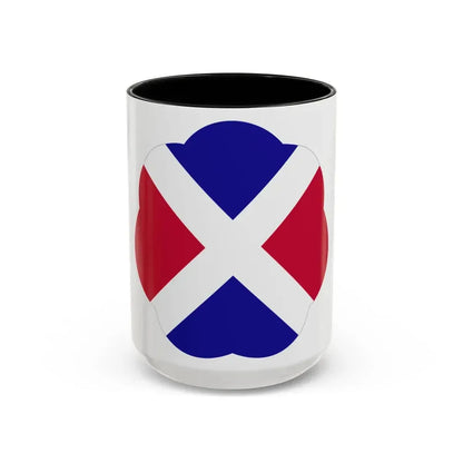 17 Infantry Division (U.S. Army) Accent Coffee Mug 15oz Black - Go Mug Yourself