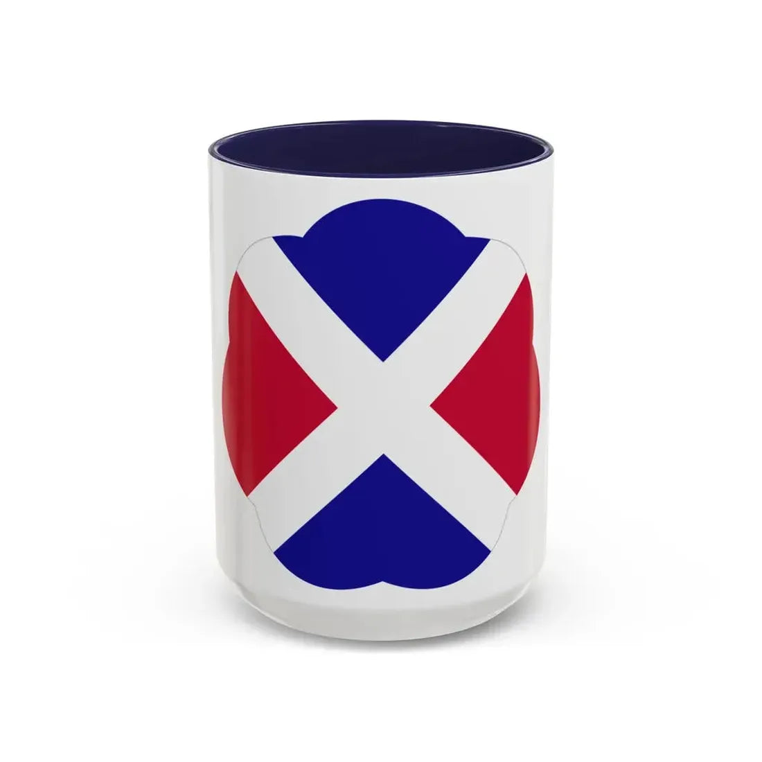 17 Infantry Division (U.S. Army) Accent Coffee Mug 15oz Navy - Go Mug Yourself