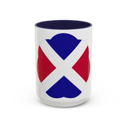 17 Infantry Division (U.S. Army) Accent Coffee Mug 15oz Navy - Go Mug Yourself