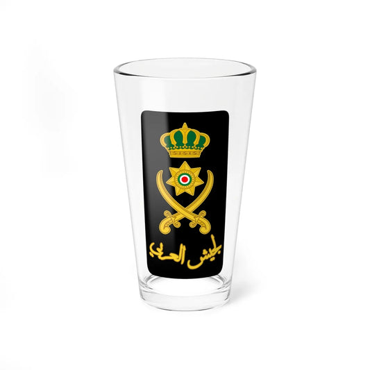 17. JLF GEN (Jordan) (Military Rank) Pint Glass 16oz 16oz - Go Mug Yourself