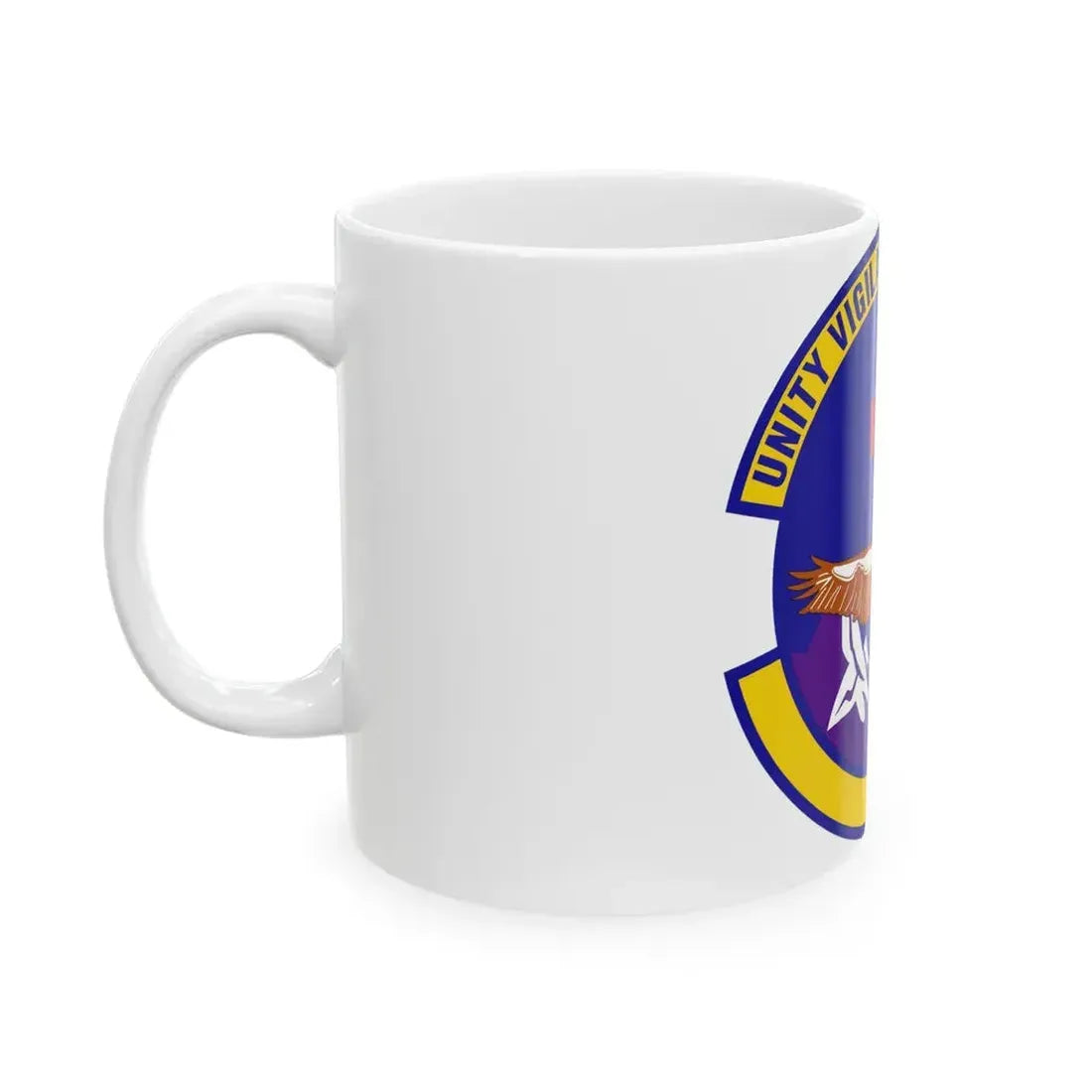 17 Operational Medical Readiness Squadron AETC (U.S. Air Force) White Coffee Mug - Go Mug Yourself