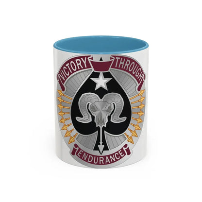 17 Sustainment Brigade 2 (U.S. Army) Accent Coffee Mug 11oz Light Blue - Go Mug Yourself