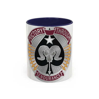 17 Sustainment Brigade 2 (U.S. Army) Accent Coffee Mug 11oz Navy - Go Mug Yourself