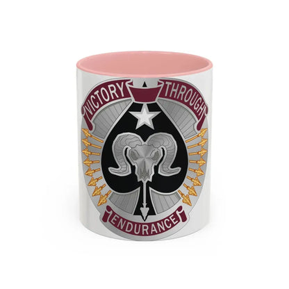 17 Sustainment Brigade 2 (U.S. Army) Accent Coffee Mug 11oz Pink - Go Mug Yourself