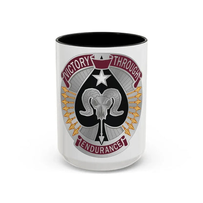17 Sustainment Brigade 2 (U.S. Army) Accent Coffee Mug 15oz Black - Go Mug Yourself