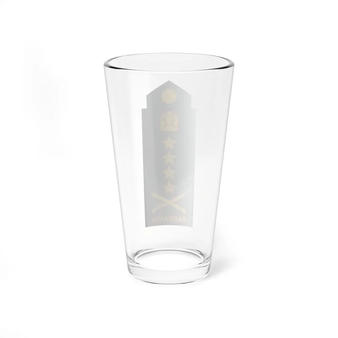 17 Tanzania Army GEN (Tanzania) (Military Rank) Pint Glass 16oz - Go Mug Yourself