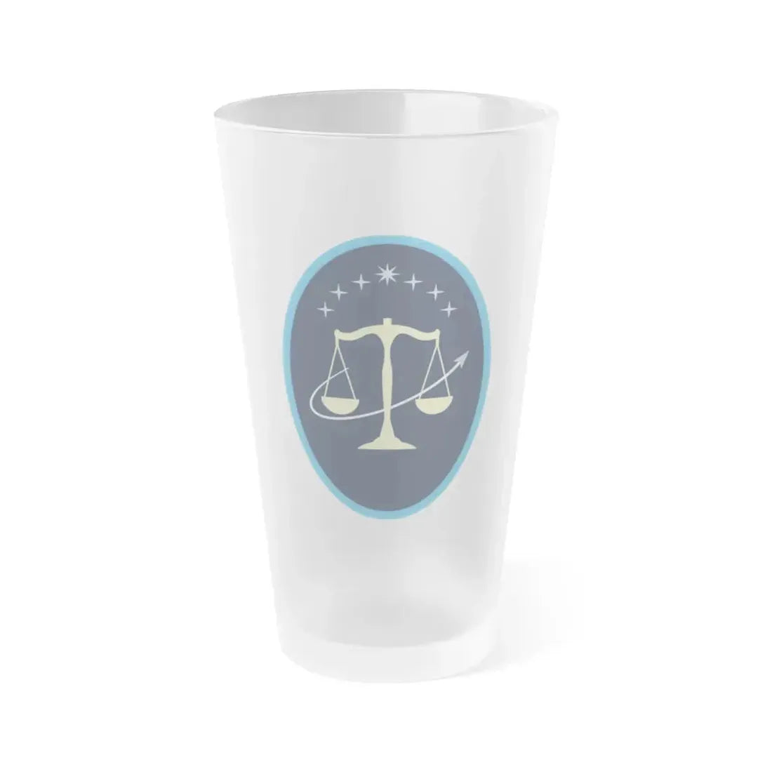 17 Test and Evaluation Squadron (U.S. Space Force) Frosted Pint Glass 16oz Default Title - Go Mug Yourself