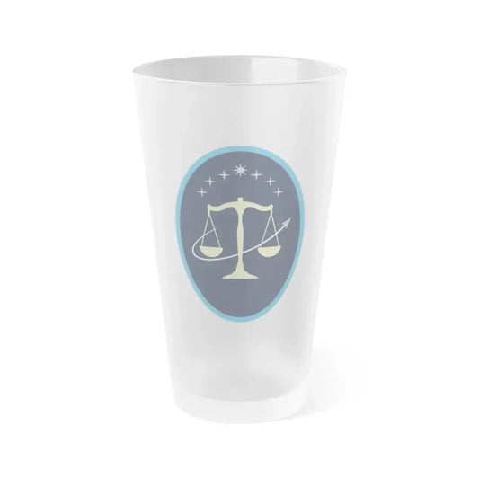 17 Test and Evaluation Squadron (U.S. Space Force) Frosted Pint Glass 16oz Default Title - Go Mug Yourself