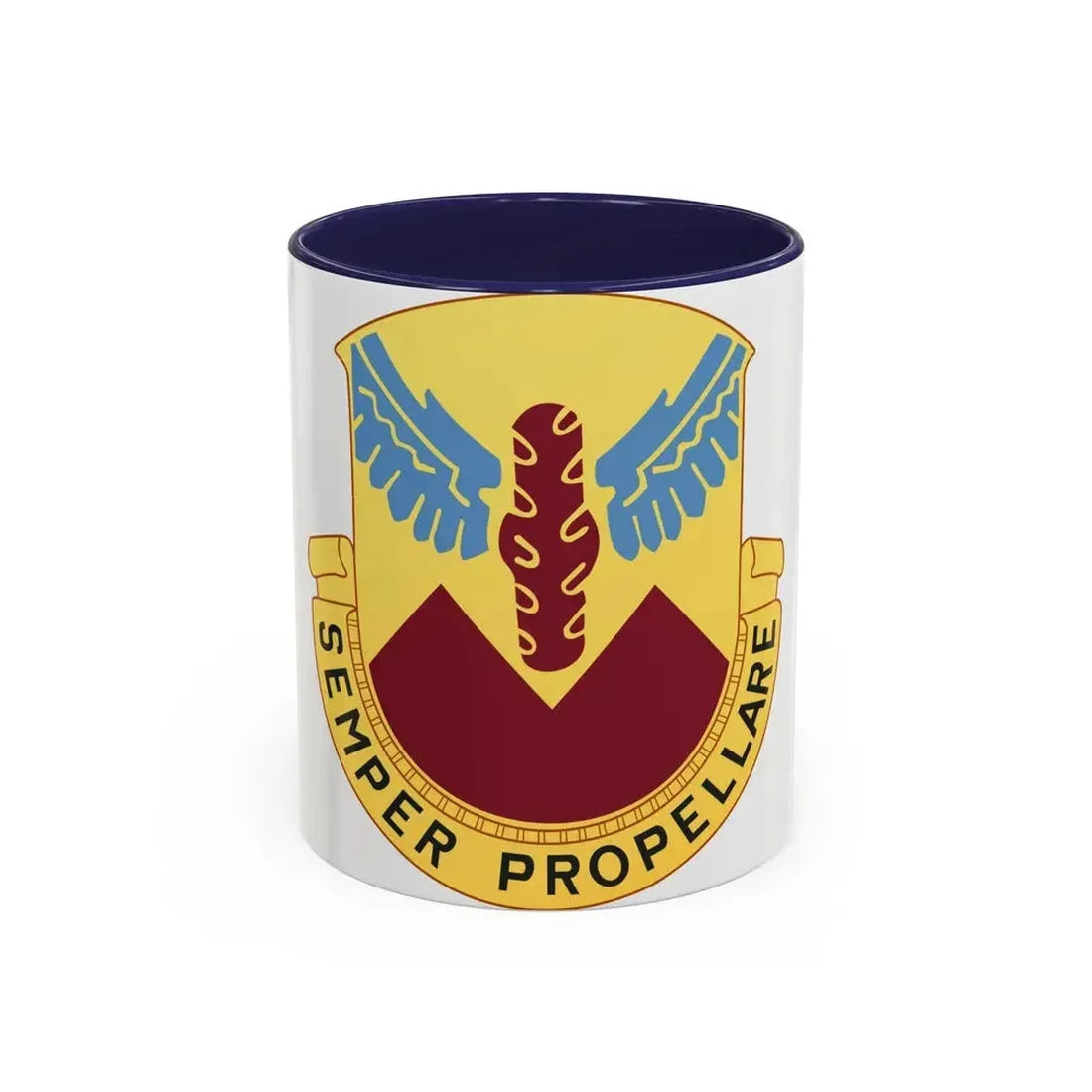 17 Transportation Battalion (U.S. Army) Accent Coffee Mug 11oz Navy - Go Mug Yourself
