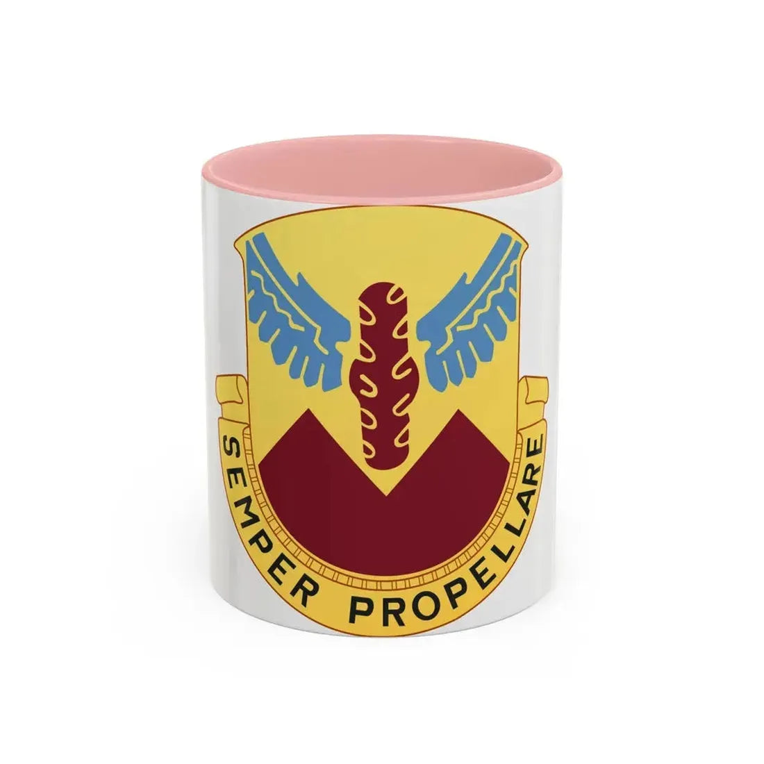 17 Transportation Battalion (U.S. Army) Accent Coffee Mug 11oz Pink - Go Mug Yourself