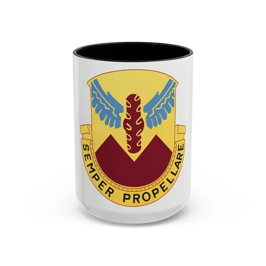 17 Transportation Battalion (U.S. Army) Accent Coffee Mug 15oz Black - Go Mug Yourself