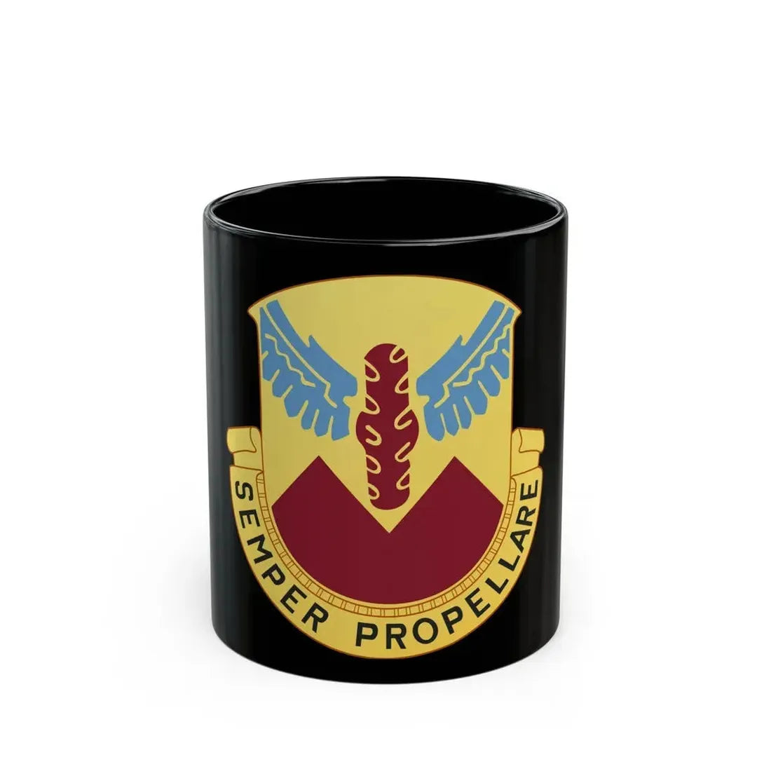 17 Transportation Battalion (U.S. Army) Black Coffee Mug 11oz - Go Mug Yourself