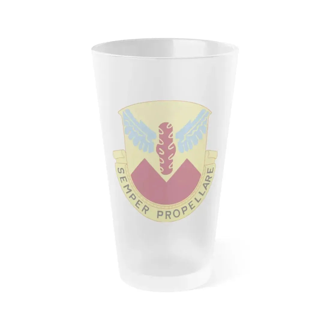 17 Transportation Battalion (U.S. Army) Frosted Pint Glass 16oz Default Title - Go Mug Yourself