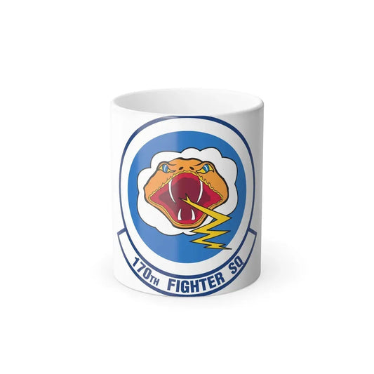 170 Fighter Squadron (U.S. Air Force) Color Changing Mug 11oz - Go Mug Yourself