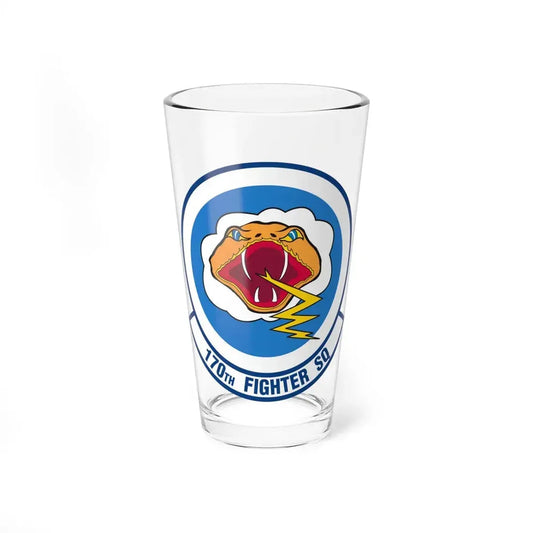 170 Fighter Squadron (U.S. Air Force) Pint Glass 16oz 16oz - Go Mug Yourself
